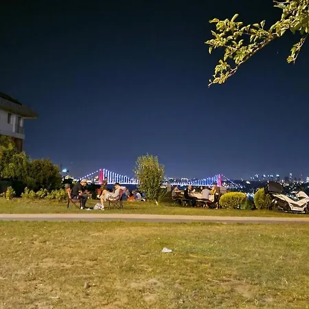 Apartment Full Bosphorus View New 3 Bedroom Beside Camliktepe Park In Famous Uskudar On The Asian Side Of *
