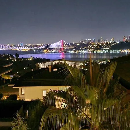 Full Bosphorus View New 3 Bedroom Beside Camliktepe Park In Famous Uskudar On The Asian Side Of * Istanbul